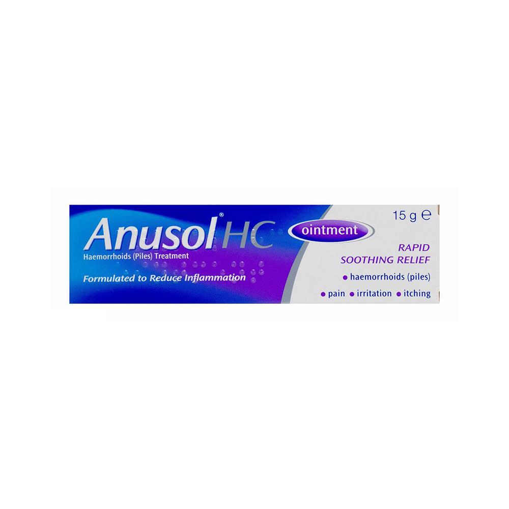ANUSOL HEMORRHOIDS OINTMENT 15G CH Tralee Ireland