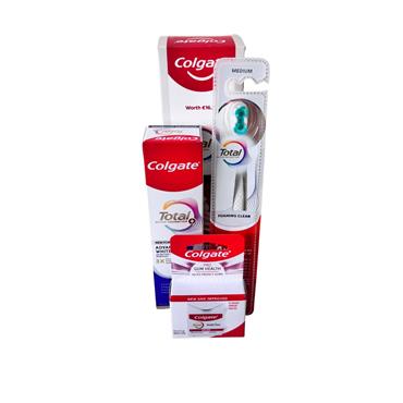 COLGATE TOTAL ADVANCED AND WHITENING GIFT SET
