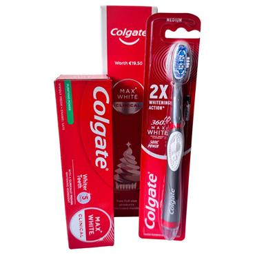 COLGATE CLINICAL WHITENING SET
