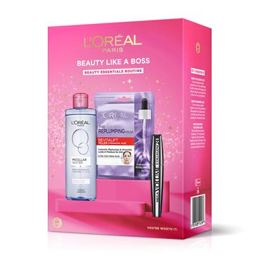 LOREAL HYALURONIC BEAUTY LIKE A BOSS GIFT SET