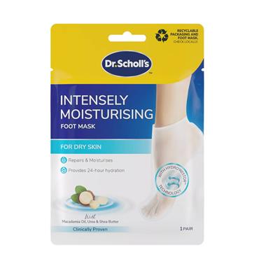 SCHOLL INTENSELY MOISTURISING FOOT MASK FOR DRY SKIN - 1 PAIR