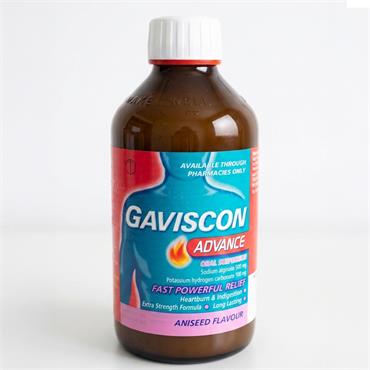 GAVISCON ADVANCE ORAL SUSPENSION 600ML