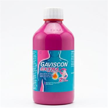 GAVISCON EXTRA MINT  ORAL SUSPENSION 600ML
