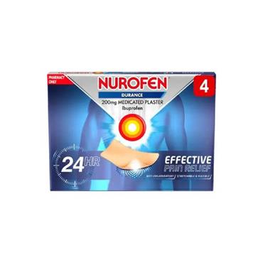 NUROFEN DURANCE PLASTER X4