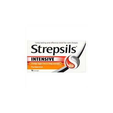 STREPSILS INTENSIVE ORANGE  LOZENGES16S