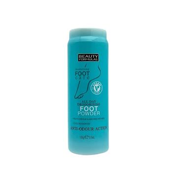 BEAUTY FORMULAS ALL DAY DEODORAISING FOOT POWDER 100G