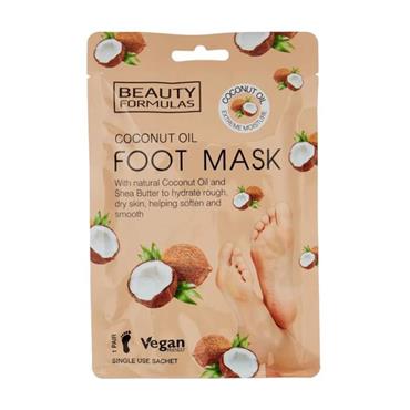 BEAUTY FORMULAS COCONUT FOOT MASK