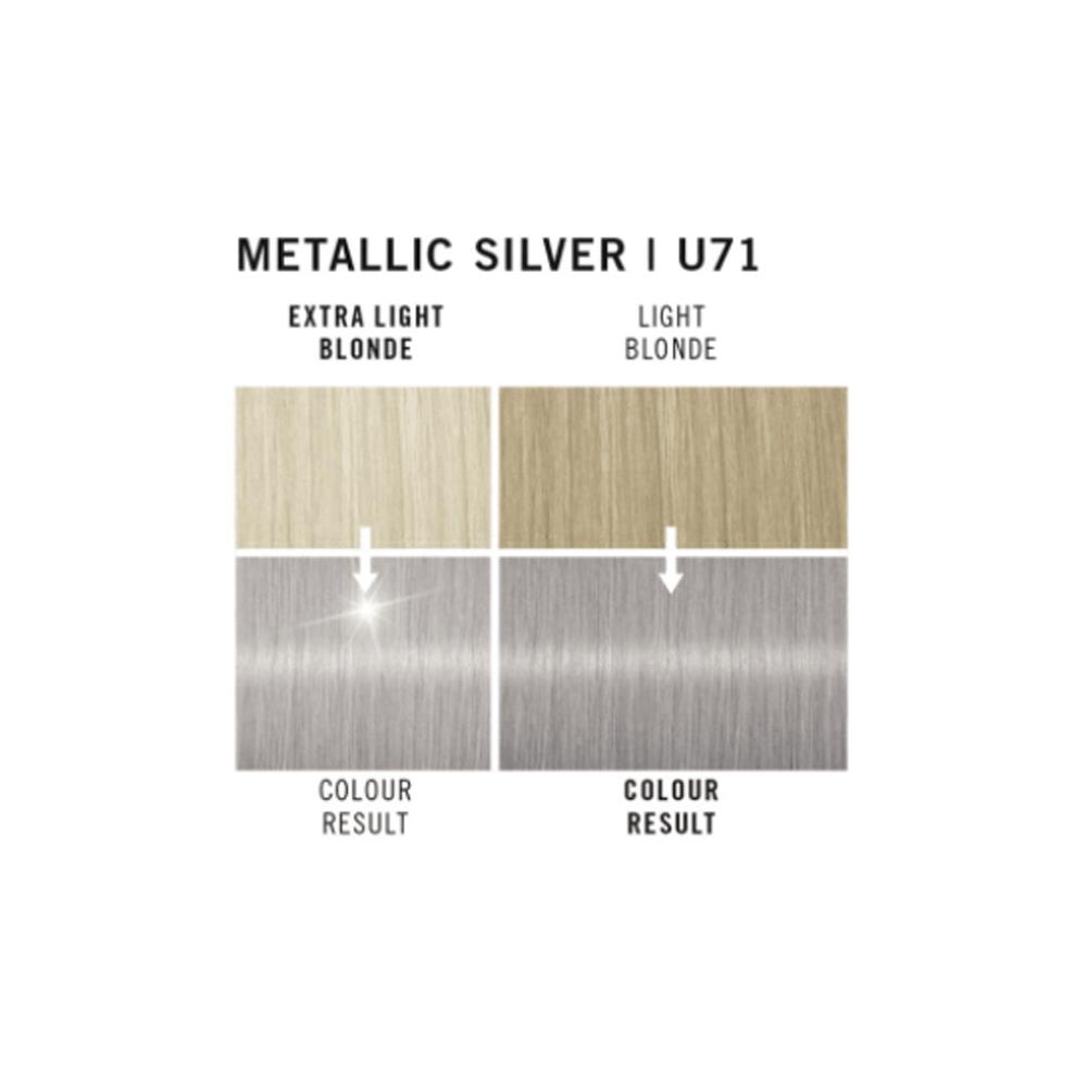 SCHWARZKOPF LIVE METALLIC SILVER U71 CH Tralee Ireland