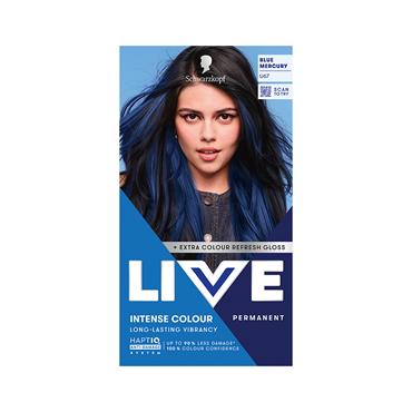 SCHWARZKOPF LIVE INTENSE COLOUR U67 BLUE MERCURY - PERMANENT