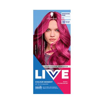 SCHWARZKOPF LIVE COLOUR MOMENT 093 SHOCKING PINK SEMI-PERMANENT