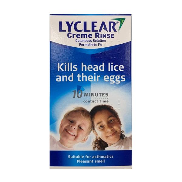LYCLEAR CREME RINSE KILLS HEAD LICE & EGGS CH Tralee Ireland
