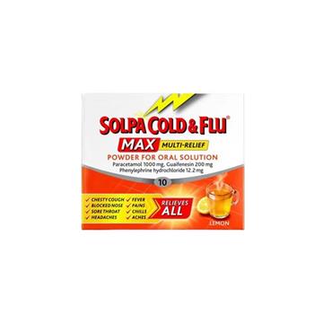 SOLPA COLD & FLU MAX MULTI RELIEF 10