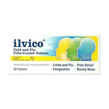ILVICO COLD & FLU TABLETS 20S