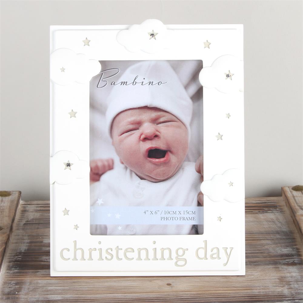 BAMBINO 4X6 CHRISTENING PHOTO FRAME CH Tralee Ireland