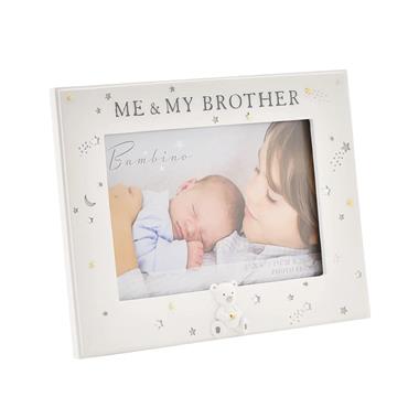 BAMBINO ME AND MY BROTHER 6 X 4 FRAME