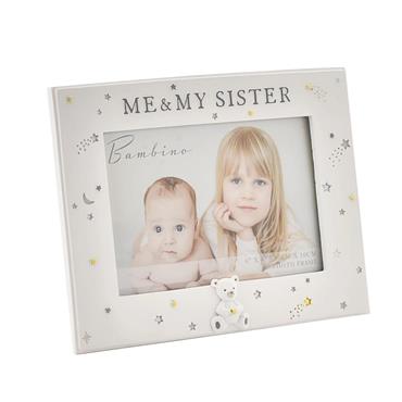 BAMBINO ME AND MY SISTER 6 X 4 FRAME