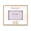 LOVE STORY WEDDING COLLECTION ENGAGED 6 X 4 FRAME