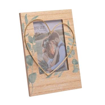 LOVE STORY WEDDING COLLECTION MR & MRS 6 X 4 FRAME