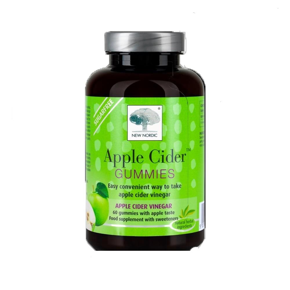 NEW NORDIC APPLE CIDER VINEGAR GUMMIES 60's CH Tralee Ireland