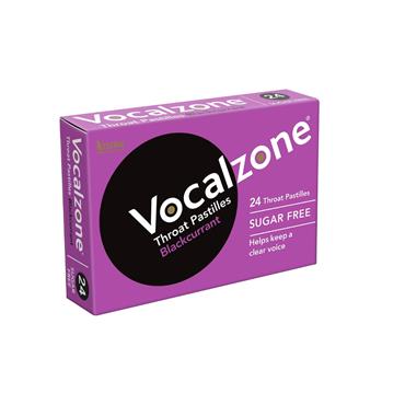 VOCALZONE THROAT PASTILLES BLACKCURRANT
