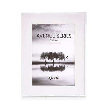 KENRO AVENUE STEEL FRAME WHITE PHOTO SIZE 8X6"