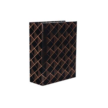 GRAFTON SERIES 6X4" MINIMAX ALBUM BLACK AND GOLD - 100 PHOTOS