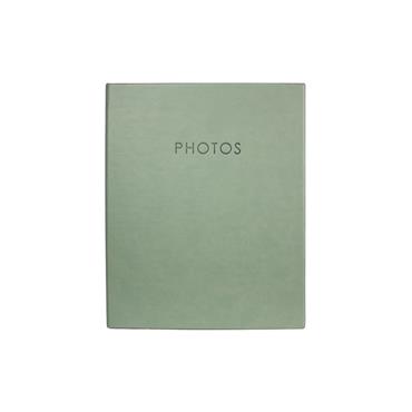 KINGTON SERIES SLIP-IN ALBUM 6X4" GREEN - 200 PHOTOS