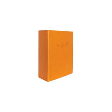 KINGTON SERIES 6X4" MINIMAX ALBUM ORANGE - 100 PHOTOS