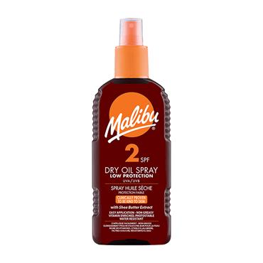 MALIBU DRY OIL TAN SPRAY SPF2