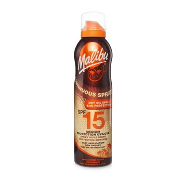 MALIBU DRY OIL SPRAY SPF15 175ML