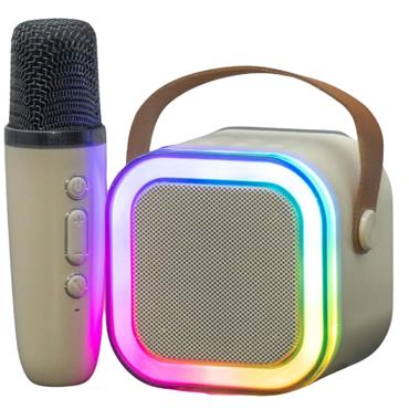 MINI WIRELESS KARAOKE MACHINE WITH LIGHTS