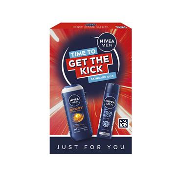 NIVEA TIME TO GET THE KICK SET