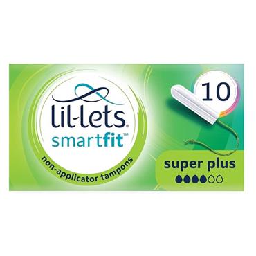 SMARTFIT NON-APPLICATOR TAMPONS SUPER PLUS X10