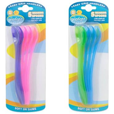 GRIPTIGHT 5 WEANING SPOONS