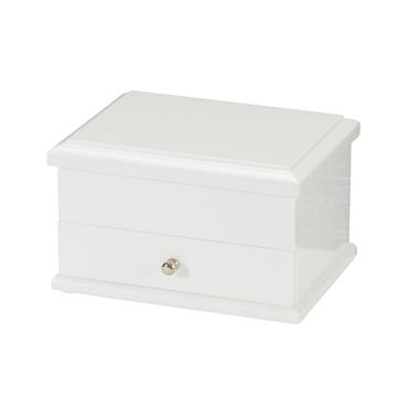 WHITE JEWELLERY BOX