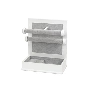 WHITE FINISH JEWELLERY BOX