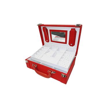RED JEWELLERY CASE
