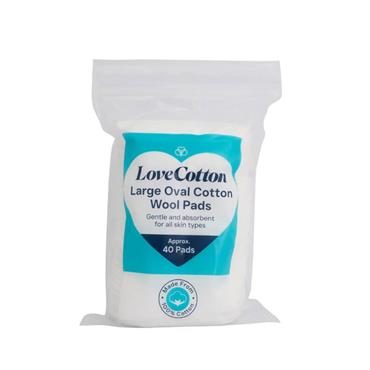 LOVE COTTON LARGE OVAL COTTON PADS