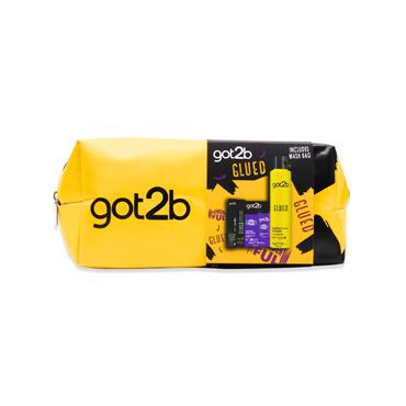 GOT2B GLUED WASHBAG SET