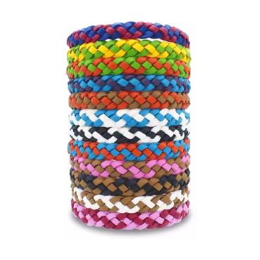 THE ORIGINAL BUG BAND CO. INSECT REPELLENT  BRACELET 12 PACK