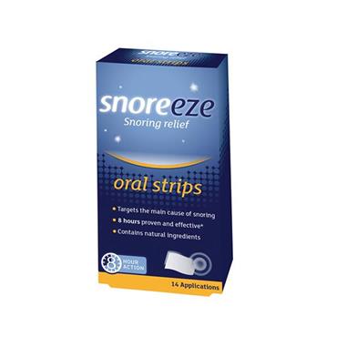 SNOREEZE ORAL STRIPS 14S SNORING RELIEF ORAL STRIPS