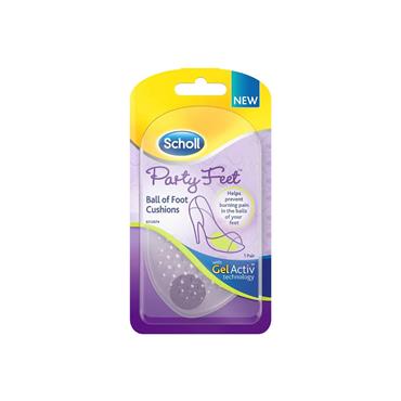 SCHOLL PARTY FEET GEL HEEL CUSHIONS