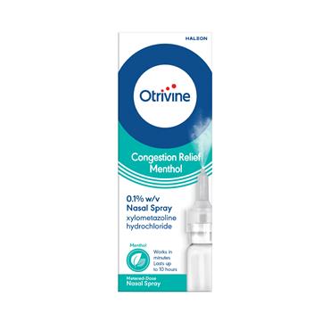 OTRIVINE MUCUS RELIEF MENTHOL NASAL SPRAY