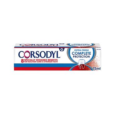 CORSODYL COMPLETE PROTECTION TOOTHPASTE 75ML