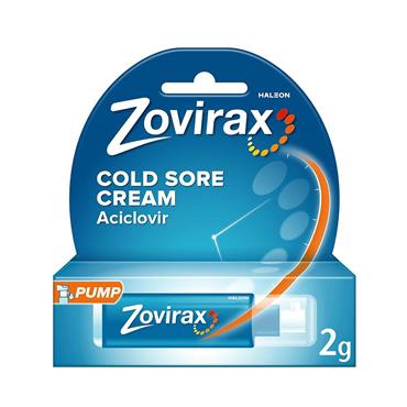 ZOVIRAX COLD SORE 5% CREAM PUMP 2G