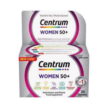 CENTRUM WOMEN 50+ 30 TABLETS