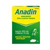 ANADIN ASPIRIN 325MG + CAFFEINE 15MG 24 TABLETS