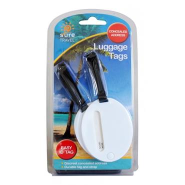 LUGGAGE TAGS 2 PACK