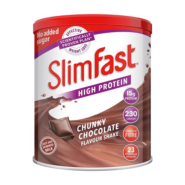 SLIMFAST CHUNKY CHOCOLATE FLAVOUR SHAKE POWDER 450G CH Tralee Ireland