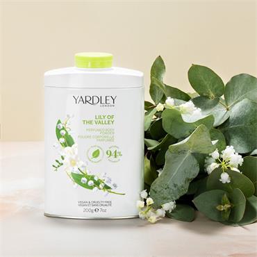 LILY OF THE VALLEY PERFUMED BODY POWDER